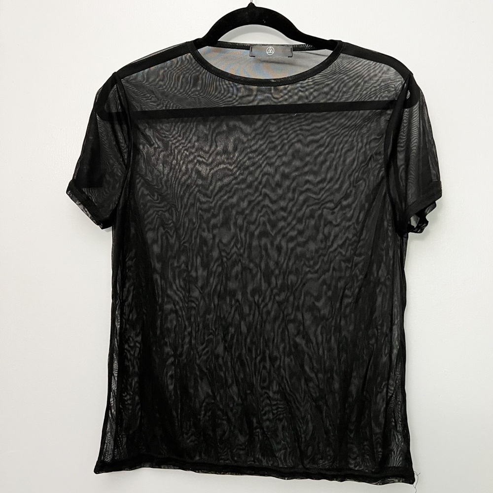 Missguided sheer top